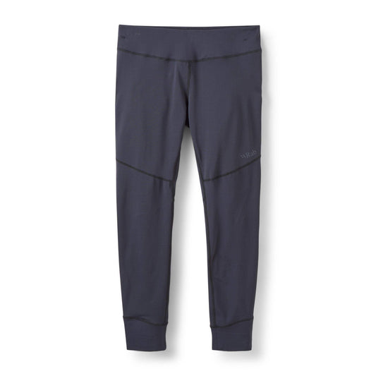 Rab Conduit Tights Wmns QBL-45 | Mallas térmicas Thermic G de mujer | Beluga - Mallas térmicas