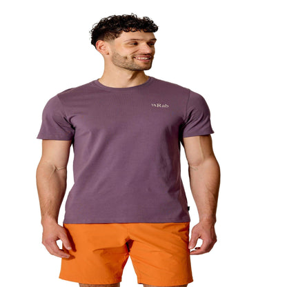 Rab Cotton Tee – Camiseta 100% Algodón Orgánico para Uso Diario y Outdoor - Camisetas técnicas