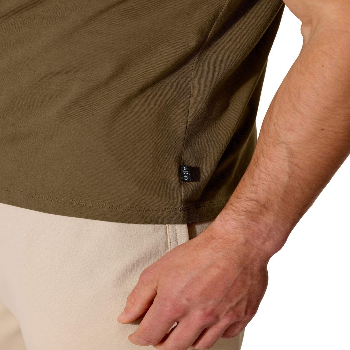 Rab Cotton Tee – Camiseta 100% Algodón Orgánico para Uso Diario y Outdoor - Camisetas técnicas