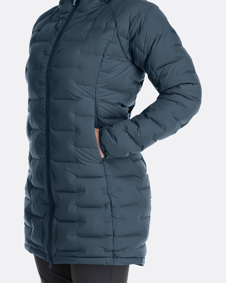 Rab Cubit Stretch Down Parka W´S - Plumón de 700 FP y Pertex 3D Elástico - Chaquetas