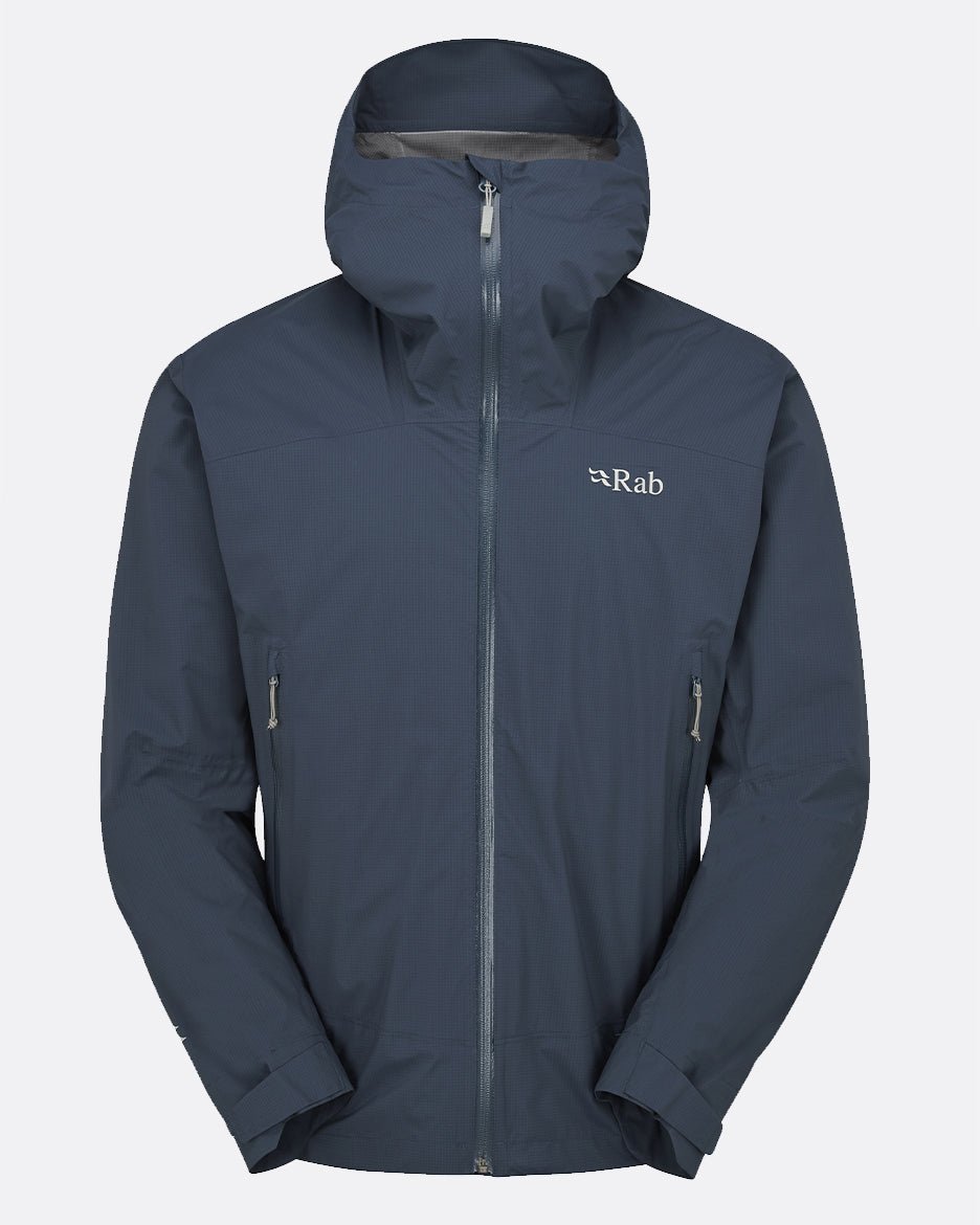 Rab Downpour Light Jacket - Impermeable Ultraligero de Proflex Ultratranspirable y 20.000 HH - Impermeables