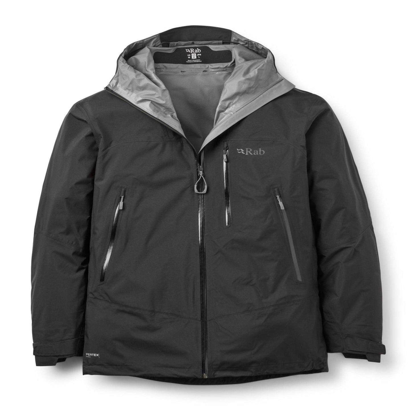 Rab Downpour Mountain Jacket – Chaqueta Impermeable Técnica de Montaña con Pertex® Shield 2.5L - Impermeables