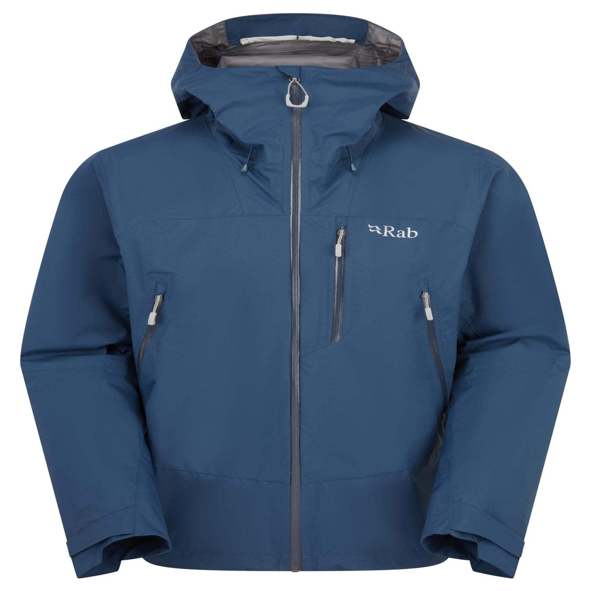 Rab Downpour Mountain Jacket – Chaqueta Impermeable Técnica de Montaña con Pertex® Shield 2.5L - Impermeables
