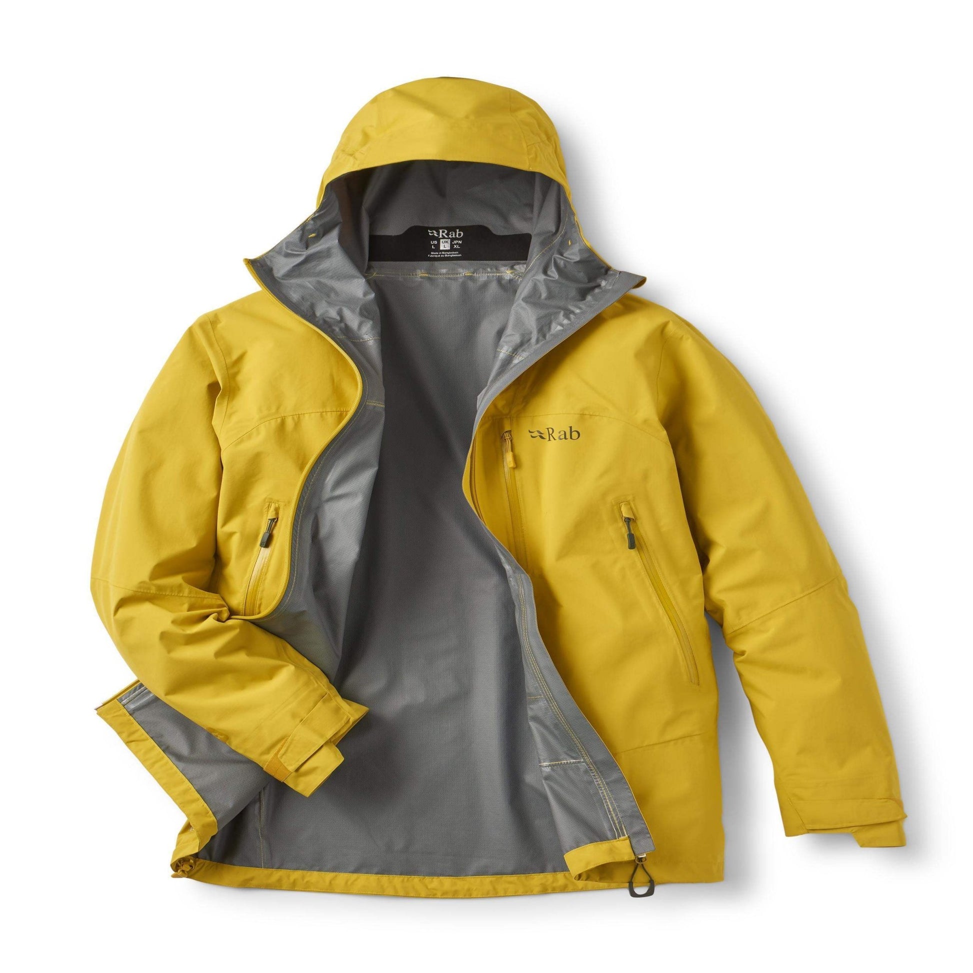 Rab Downpour Mountain Jacket – Chaqueta Impermeable Técnica de Montaña con Pertex® Shield 2.5L - Impermeables