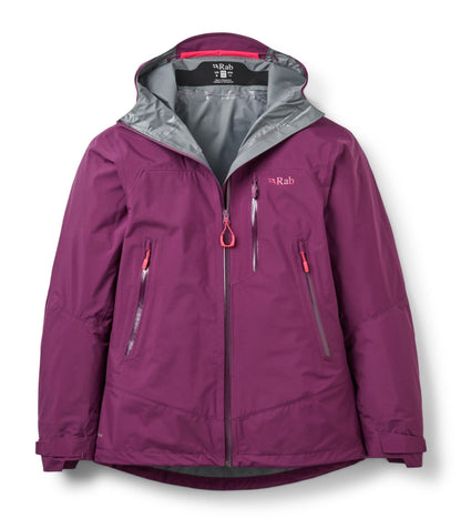 Rab Downpour Mountain Jacket Womens AW26 – Pertex Shield 2.5L - Chaquetas impermeables