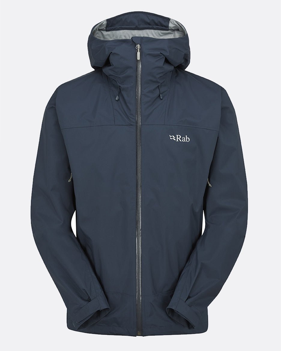 Rab Downpour Plus 2.0 Jacket - Impermeable Alpino Ligero de Pertex Shield y 20.000 HH - Impermeables