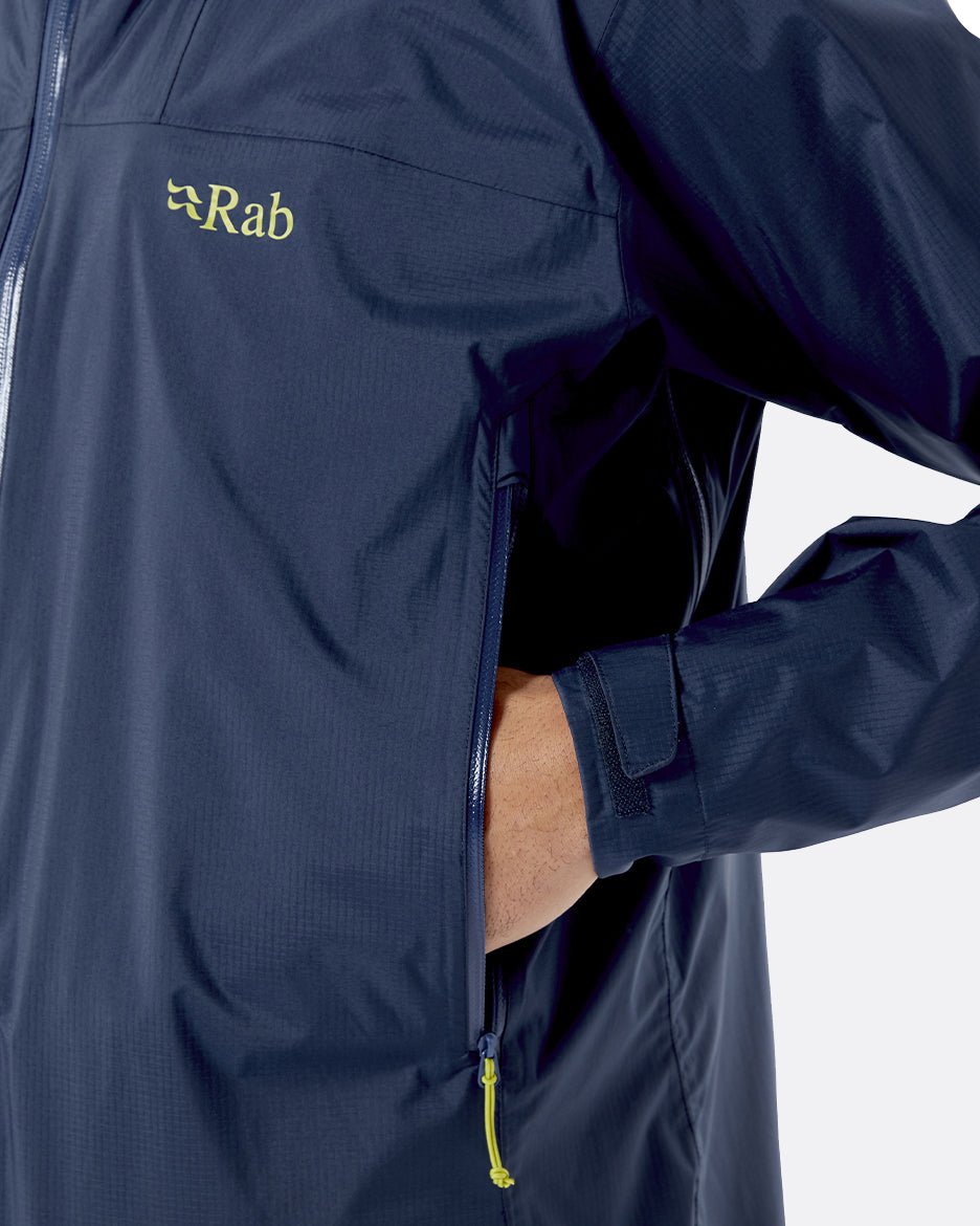 Rab Downpour Plus 2.0 Jacket - Impermeable Alpino Ligero de Pertex Shield y 20.000 HH - 30% - Impermeables