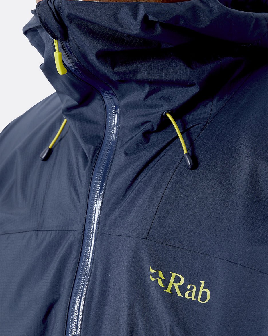 Rab Downpour Plus 2.0 Jacket - Impermeable Alpino Ligero de Pertex Shield y 20.000 HH - 30% - Impermeables