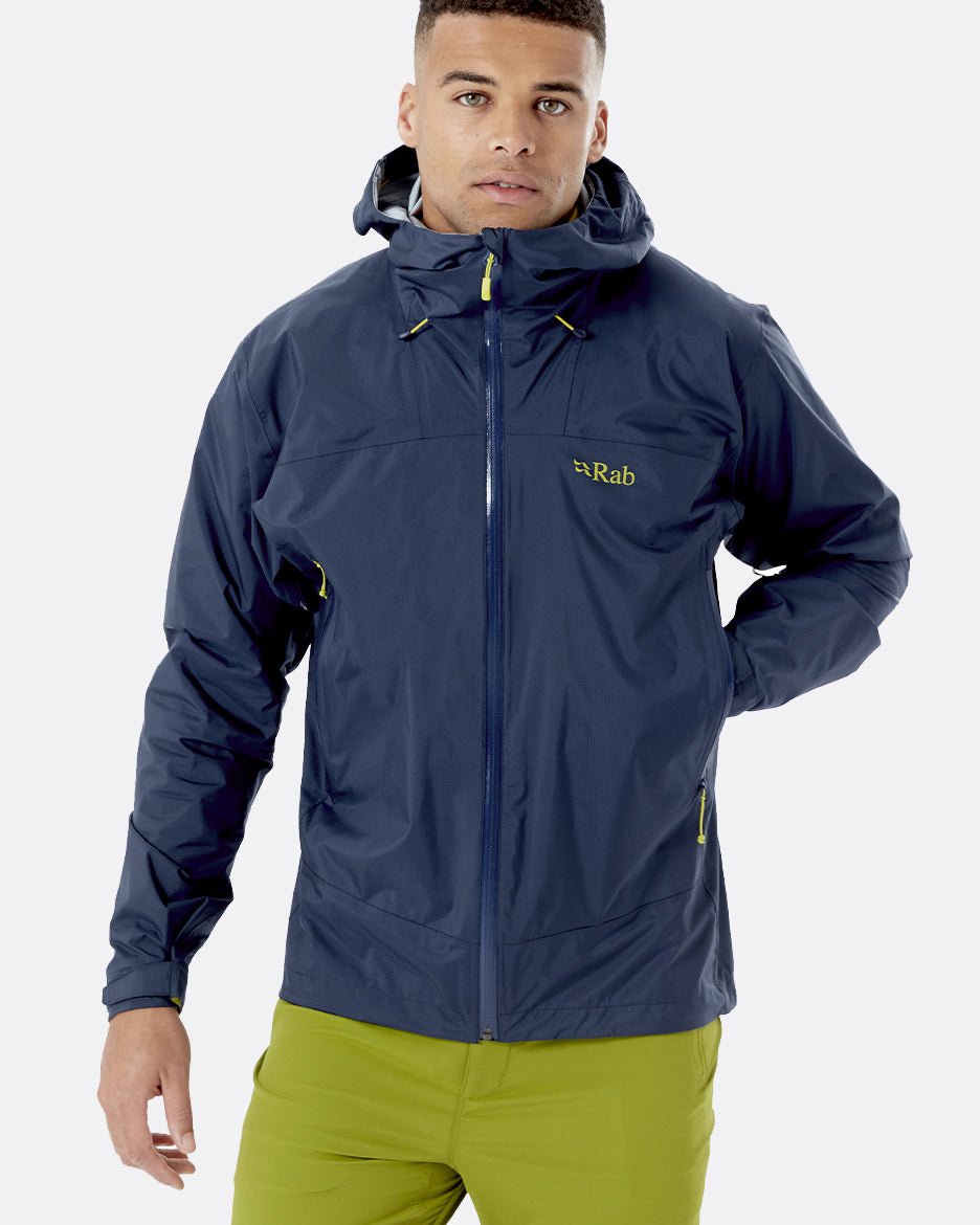 Rab Downpour Plus 2.0 Jacket - Impermeable Alpino Ligero de Pertex Shield y 20.000 HH - 30% - Impermeables