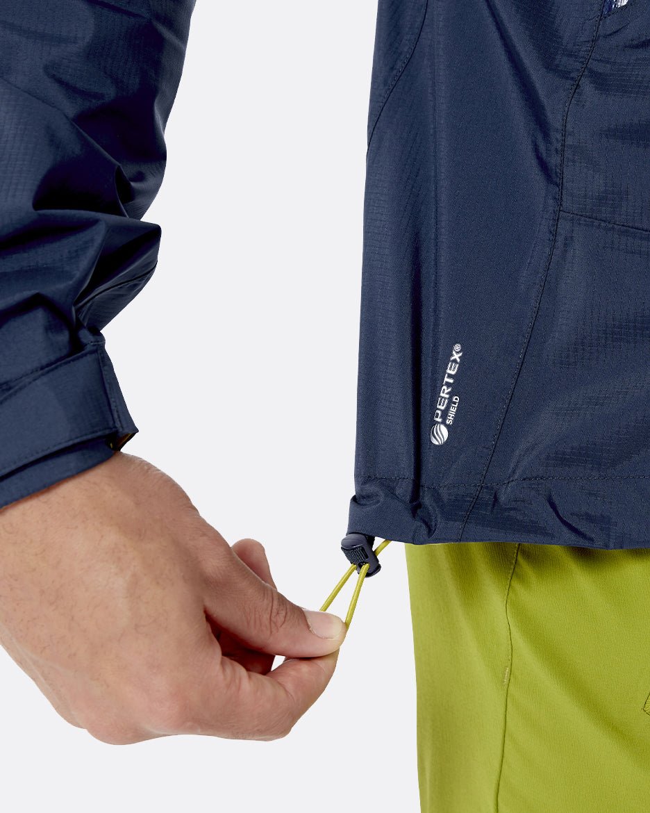 Rab Downpour Plus 2.0 Jacket - Impermeable Alpino Ligero de Pertex Shield y 20.000 HH - 30% - Impermeables