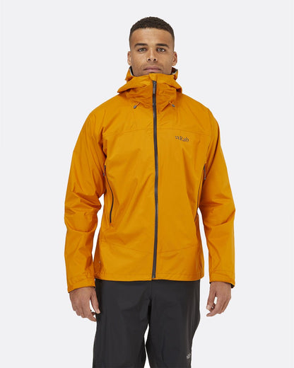 Rab Downpour Plus 2.0 Jacket - Impermeable Alpino Ligero de Pertex Shield y 20.000 HH - Impermeables