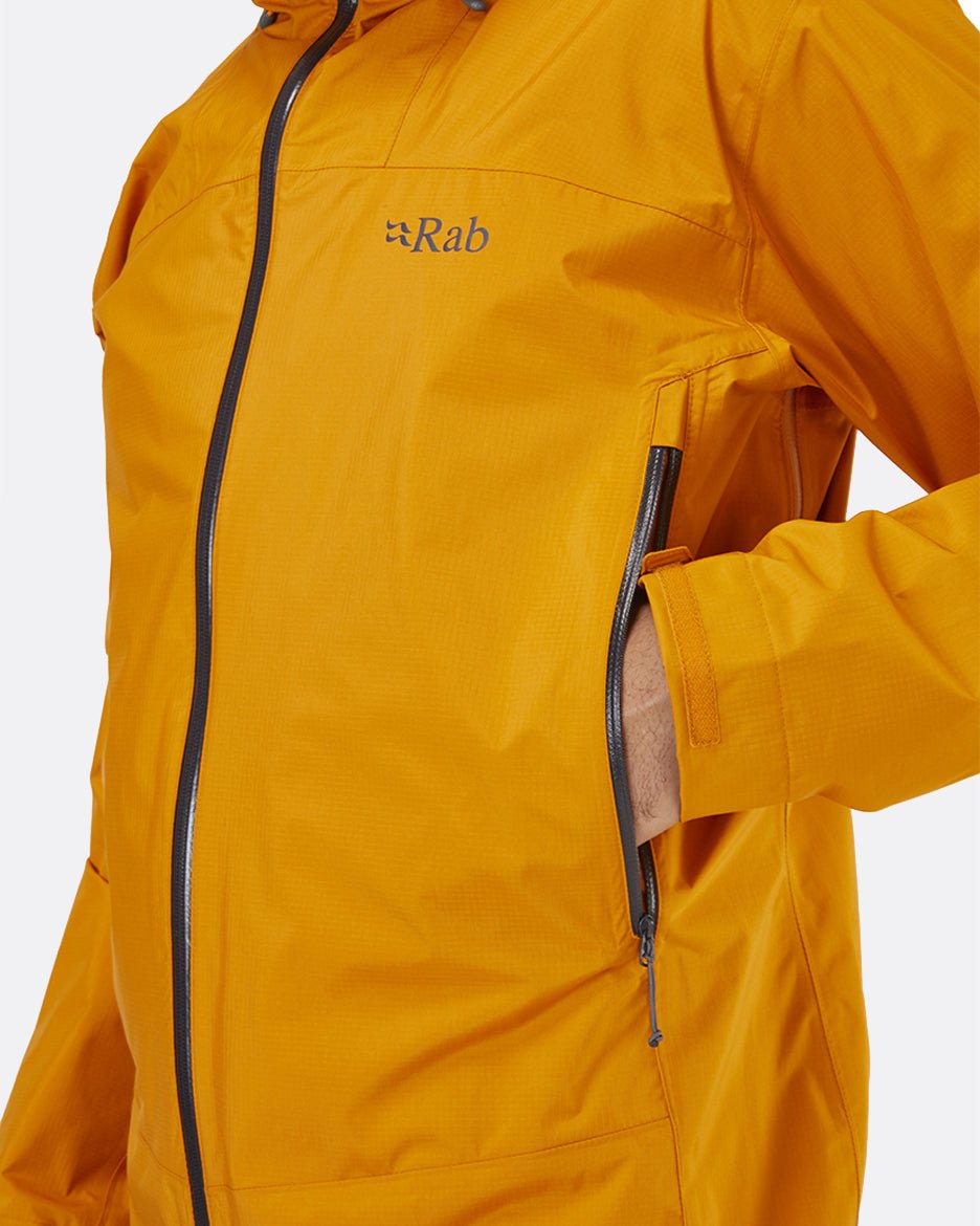 Rab Downpour Plus 2.0 Jacket - Impermeable Alpino Ligero de Pertex Shield y 20.000 HH - Impermeables