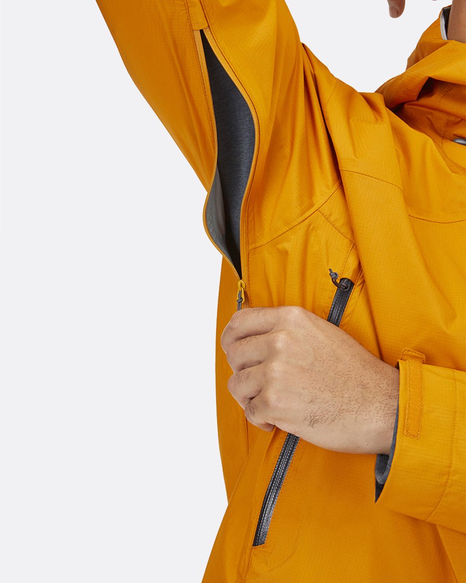 Rab Downpour Plus 2.0 Jacket - Impermeable Alpino Ligero de Pertex Shield y 20.000 HH - Impermeables