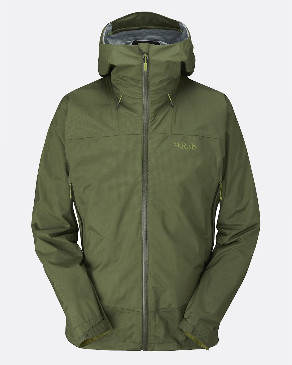 Rab Downpour Plus 2.0 Jacket - Impermeable Alpino Ligero de Pertex Shield y 20.000 HH - Impermeables