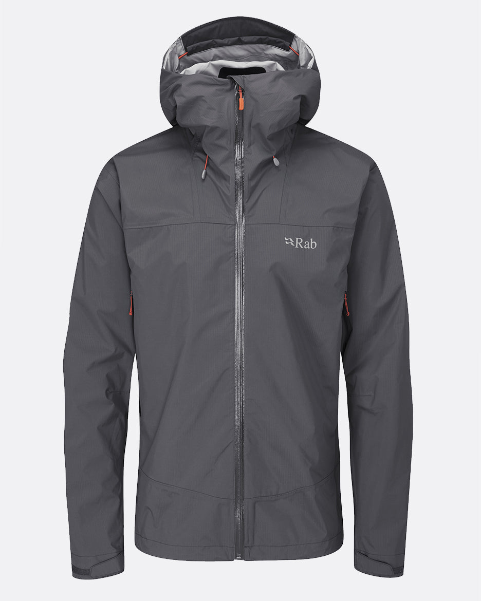 Rab Downpour Plus 2.0 Jacket - Impermeable Alpino Ligero de Pertex Shield y 20.000 HH - Impermeables