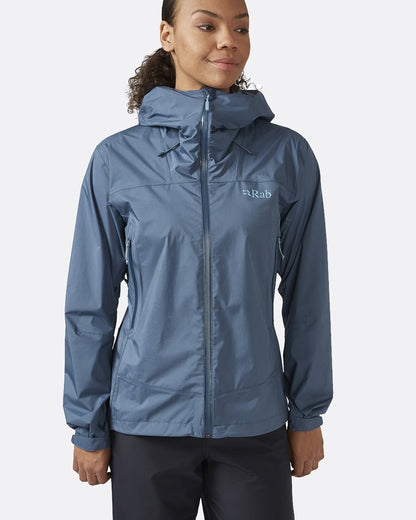 Rab Downpour Plus 2.0 Jacket W'S - Impermeable Alpino de Pertex Shield y 20.000 HH - Impermeables