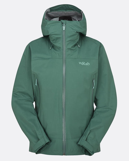 Rab Downpour Plus 2.0 Jacket W'S - Impermeable Alpino de Pertex Shield y 20.000 HH - Impermeables