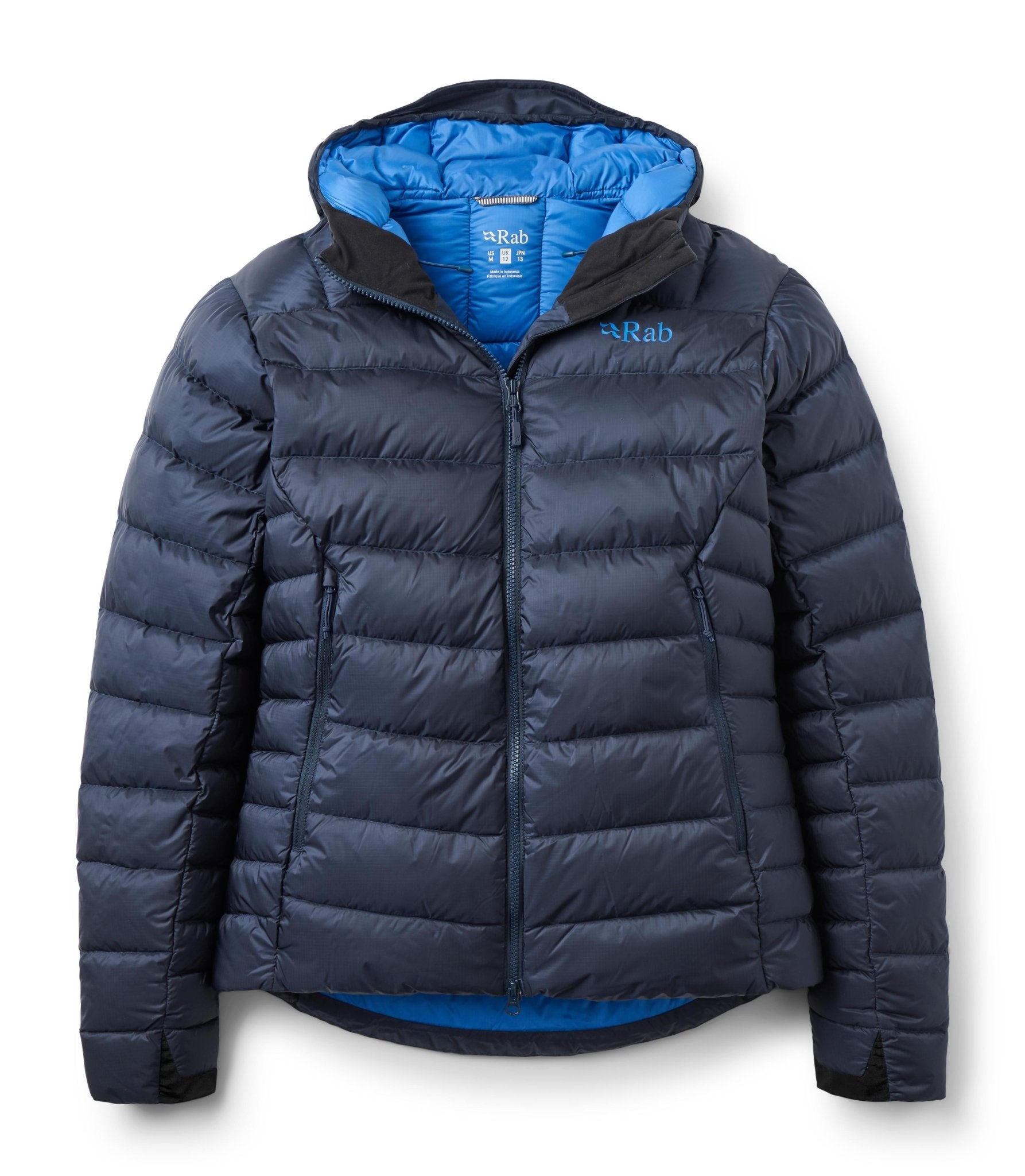 Rab Electron Pro Hoody Wmns – Chaqueta de pluma 800FP técnica polivalente - Chaquetas Pluma