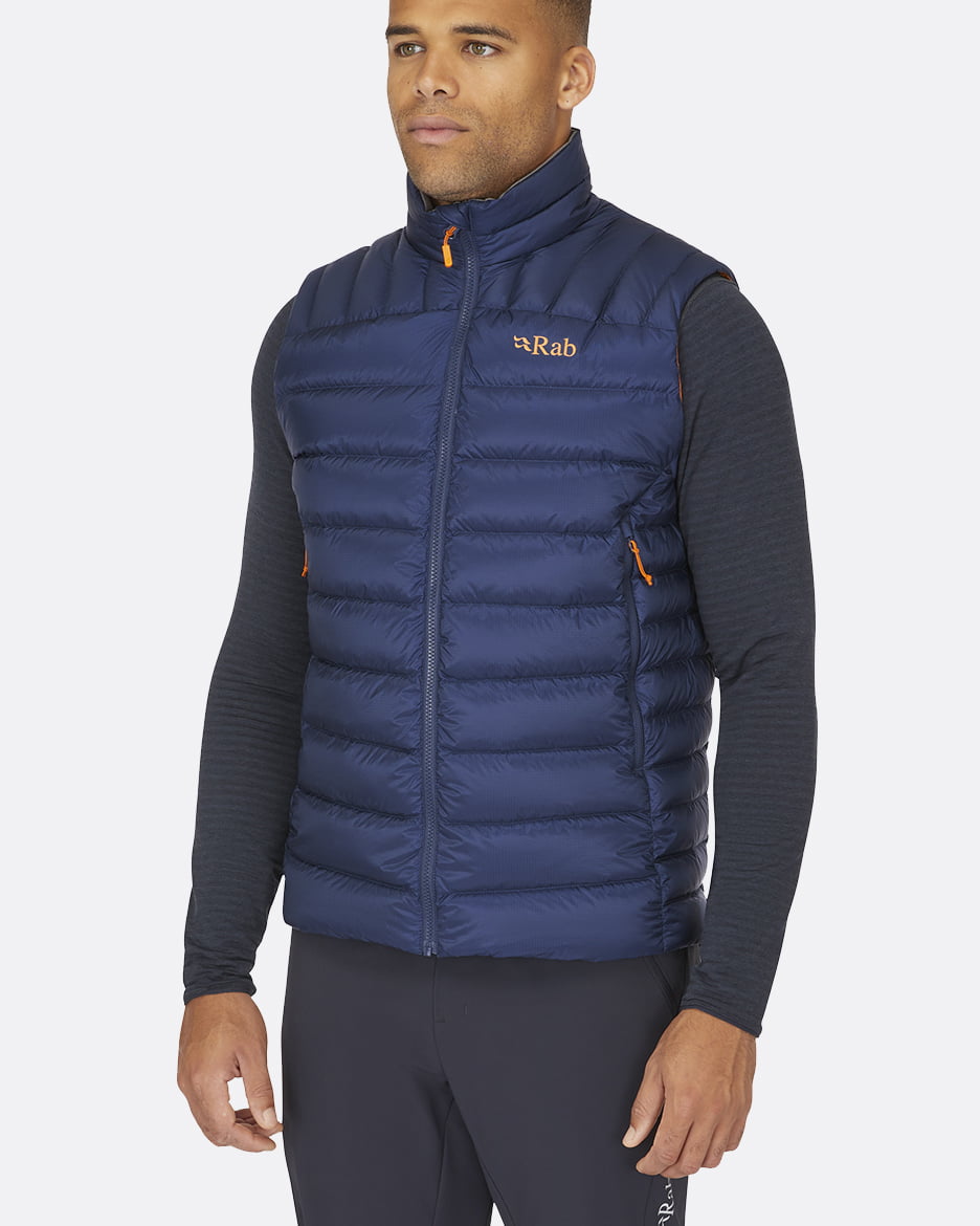 Rab Electron Pro Vest - Chaleco de Plumón de 800 FP y Pertex Quantum Pro - Chalecos