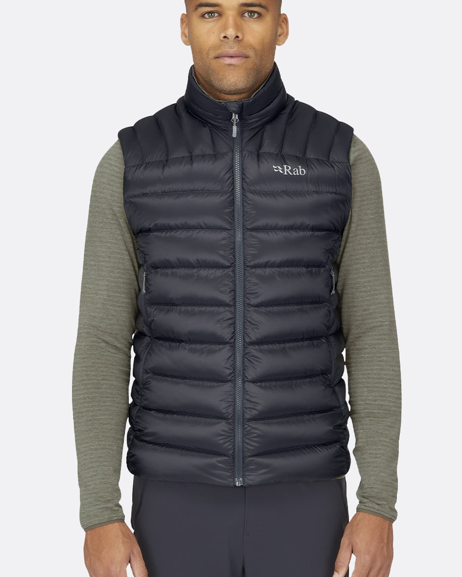 Rab Electron Pro Vest - Chaleco de Plumón de 800 FP y Pertex Quantum Pro - Chalecos