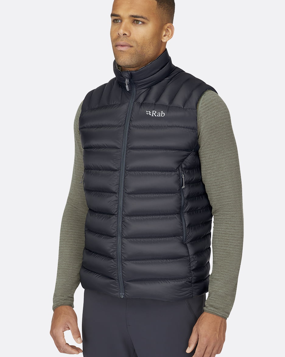 Rab Electron Pro Vest - Chaleco de Plumón de 800 FP y Pertex Quantum Pro - Chalecos