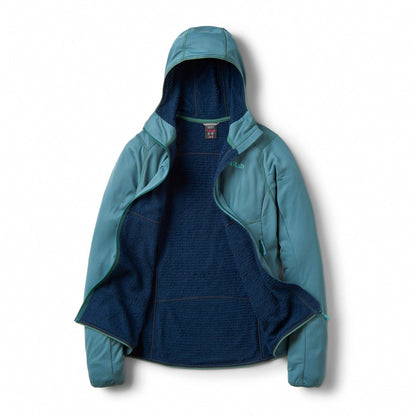 Rab Evolute Hoody Wmns – Midlayer técnico PrimaLoft® Evolve para alta actividad en montaña - Forros Polares