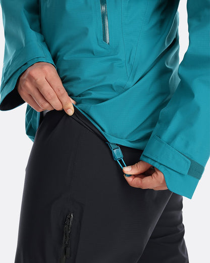 Rab Firewall Jacket W´S - Impermeable de Pertex Shield y 20.000 HH - Impermeables