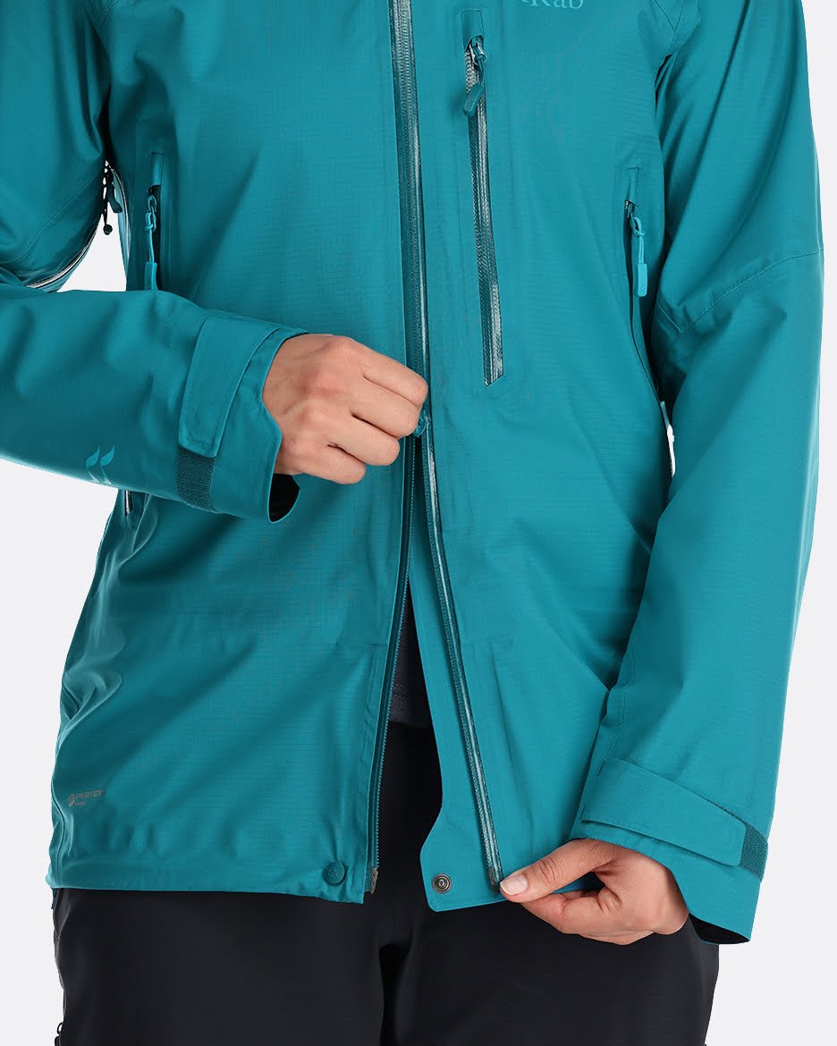 Rab Firewall Jacket W´S - Impermeable de Pertex Shield y 20.000 HH - Impermeables