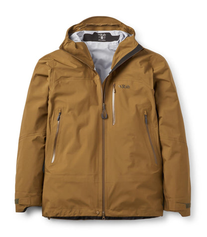 Rab Firewall Mountain Jacket – Chaqueta Impermeable Técnica de Montaña con Pertex® Shield 3L - Chaquetas Impermeables