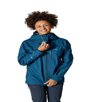 Rab Firewall Mountain Jacket Wmns – Impermeable 3 Capas 40D Pertex® Shield - 