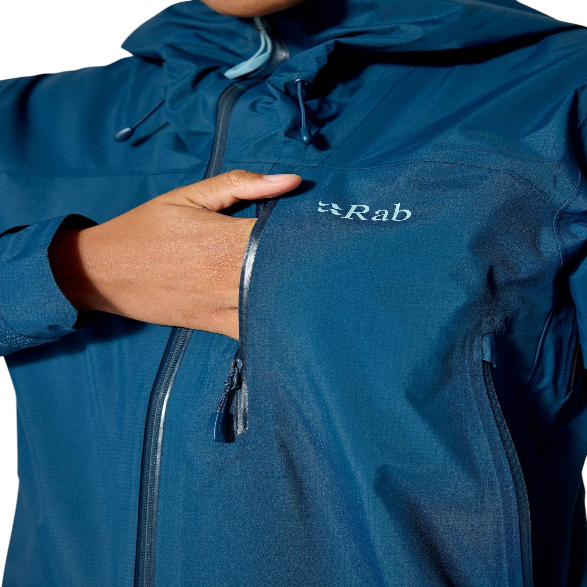Rab Firewall Mountain Jacket Wmns – Impermeable 3 Capas 40D Pertex® Shield - 
