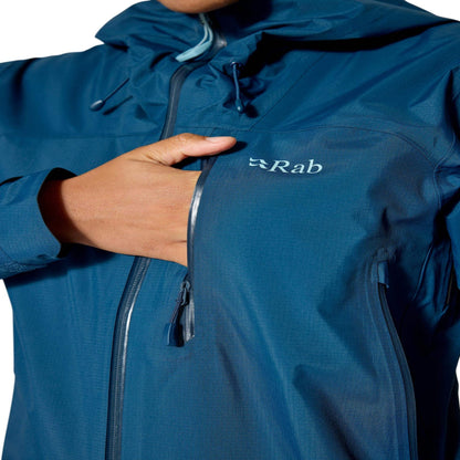 Rab Firewall Mountain Jacket Wmns – Impermeable 3 Capas 40D Pertex® Shield - 