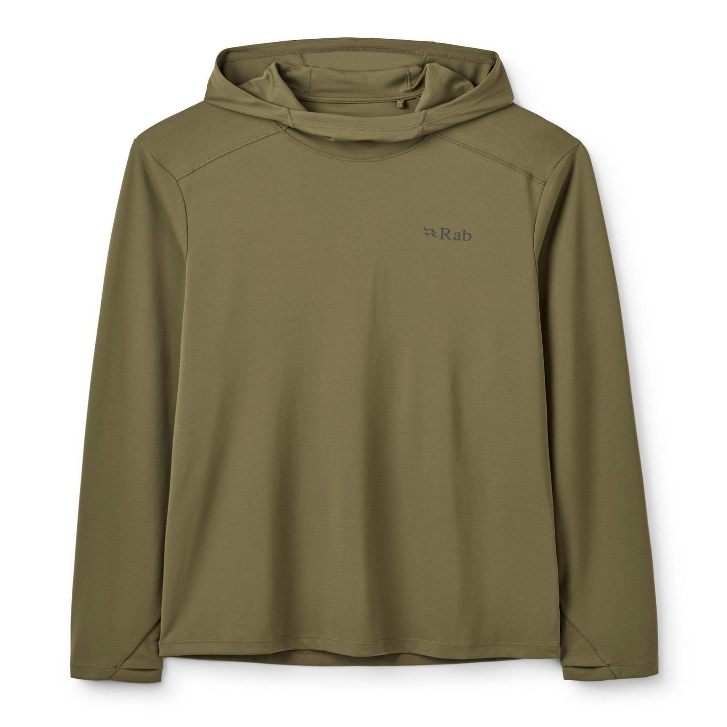 Rab Force Hoody - Camiseta Técnica con Capucha Ultraligera para Trail y Montaña - 