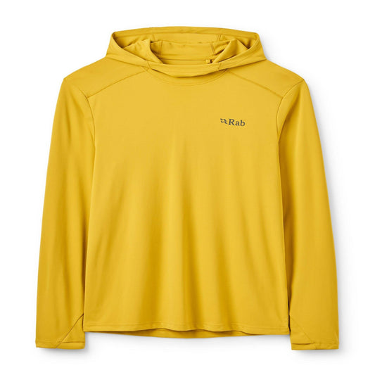 Rab Force Hoody - Camiseta Técnica con Capucha Ultraligera para Trail y Montaña - 