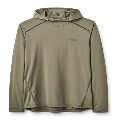 Rab Force Hoody - Camiseta Técnica con Capucha Ultraligera para Trail y Montaña - 