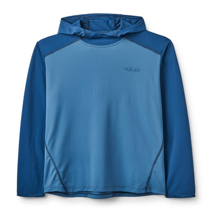 Rab Force Hoody - Camiseta Técnica con Capucha Ultraligera para Trail y Montaña - 