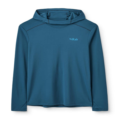 Rab Force Hoody - Camiseta Técnica con Capucha Ultraligera para Trail y Montaña - 