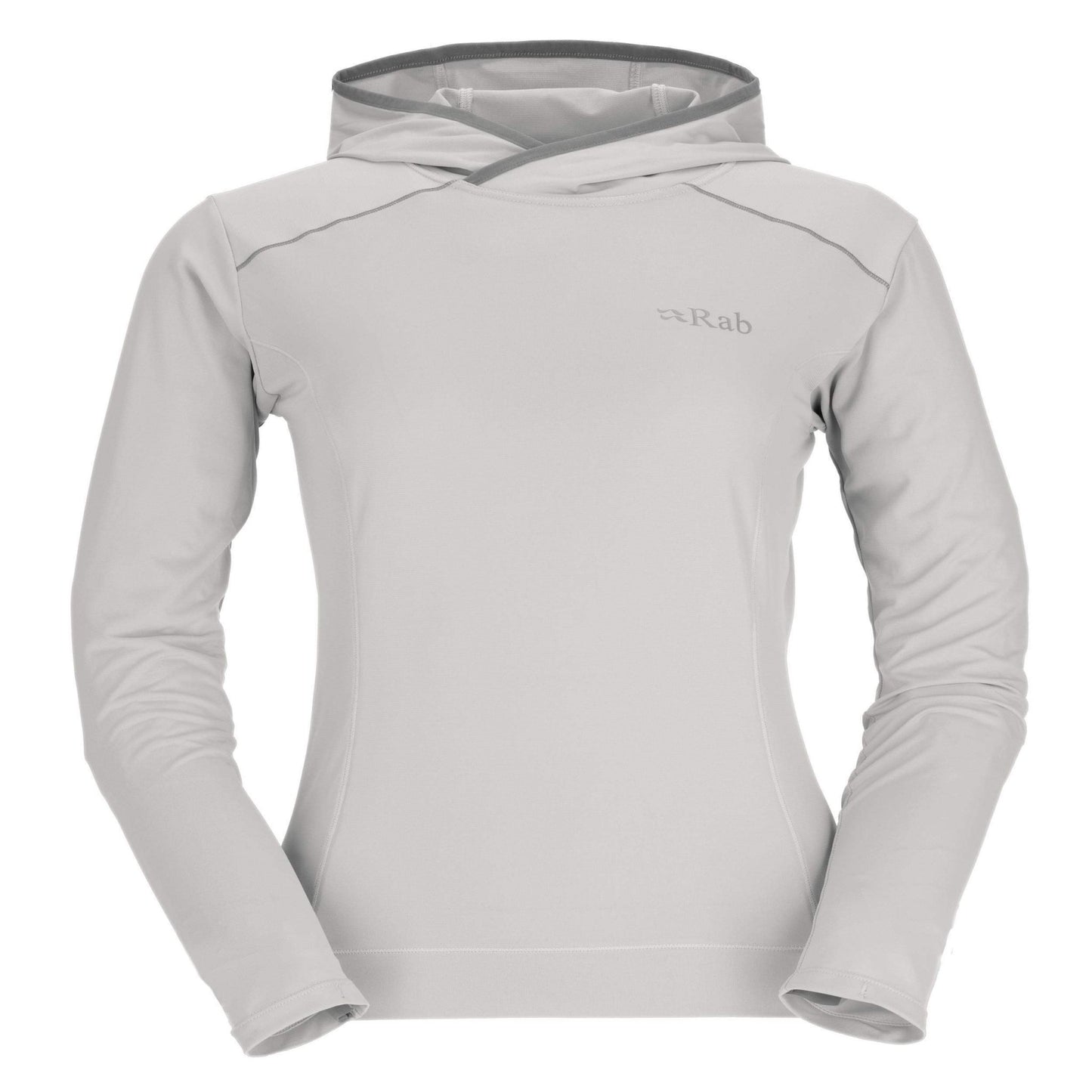 Rab Force Hoody Wmns - Camiseta Técnica Mujer con Capucha Ligera para Montaña - 