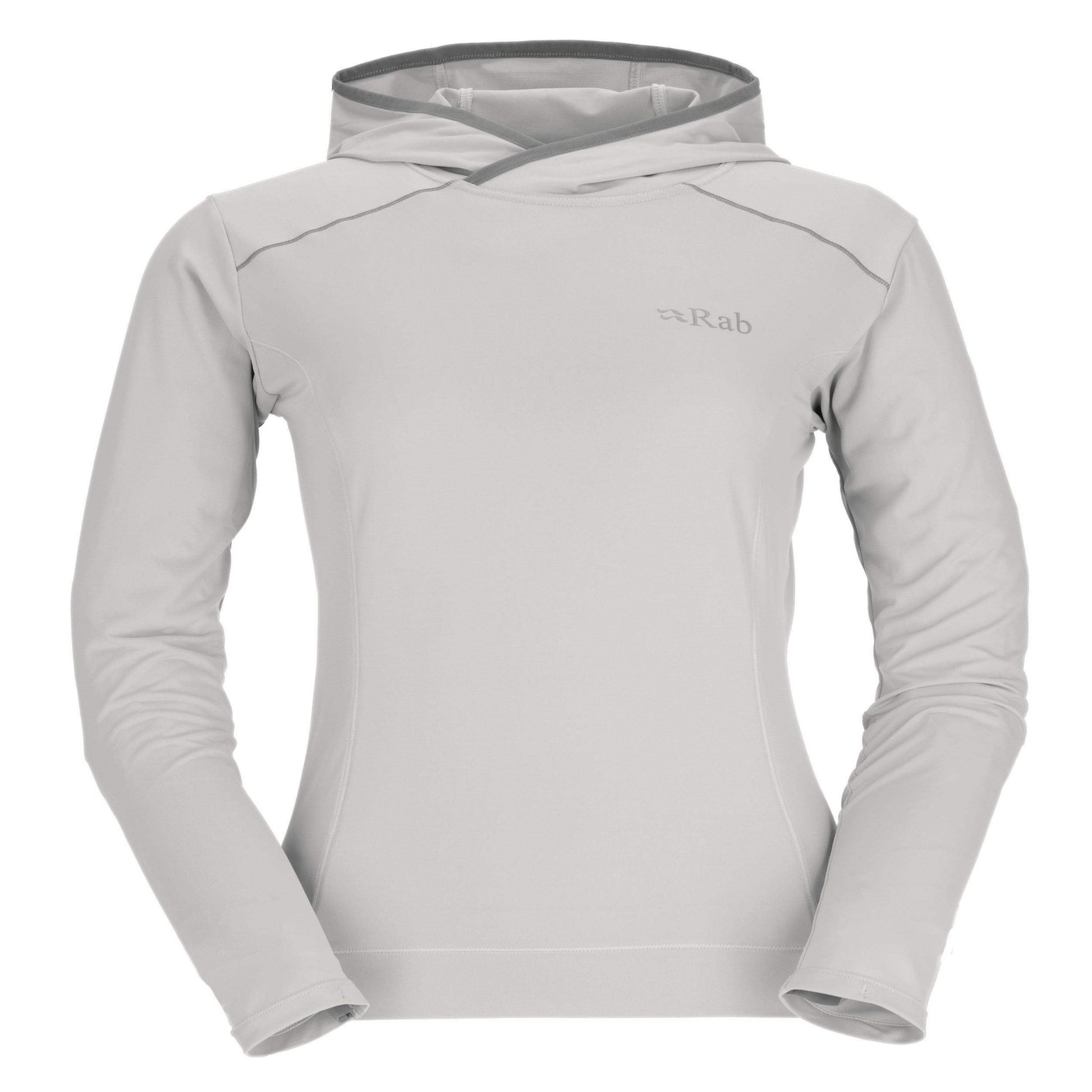 Rab Force Hoody Wmns - Camiseta Técnica Mujer con Capucha Ligera para Montaña - 