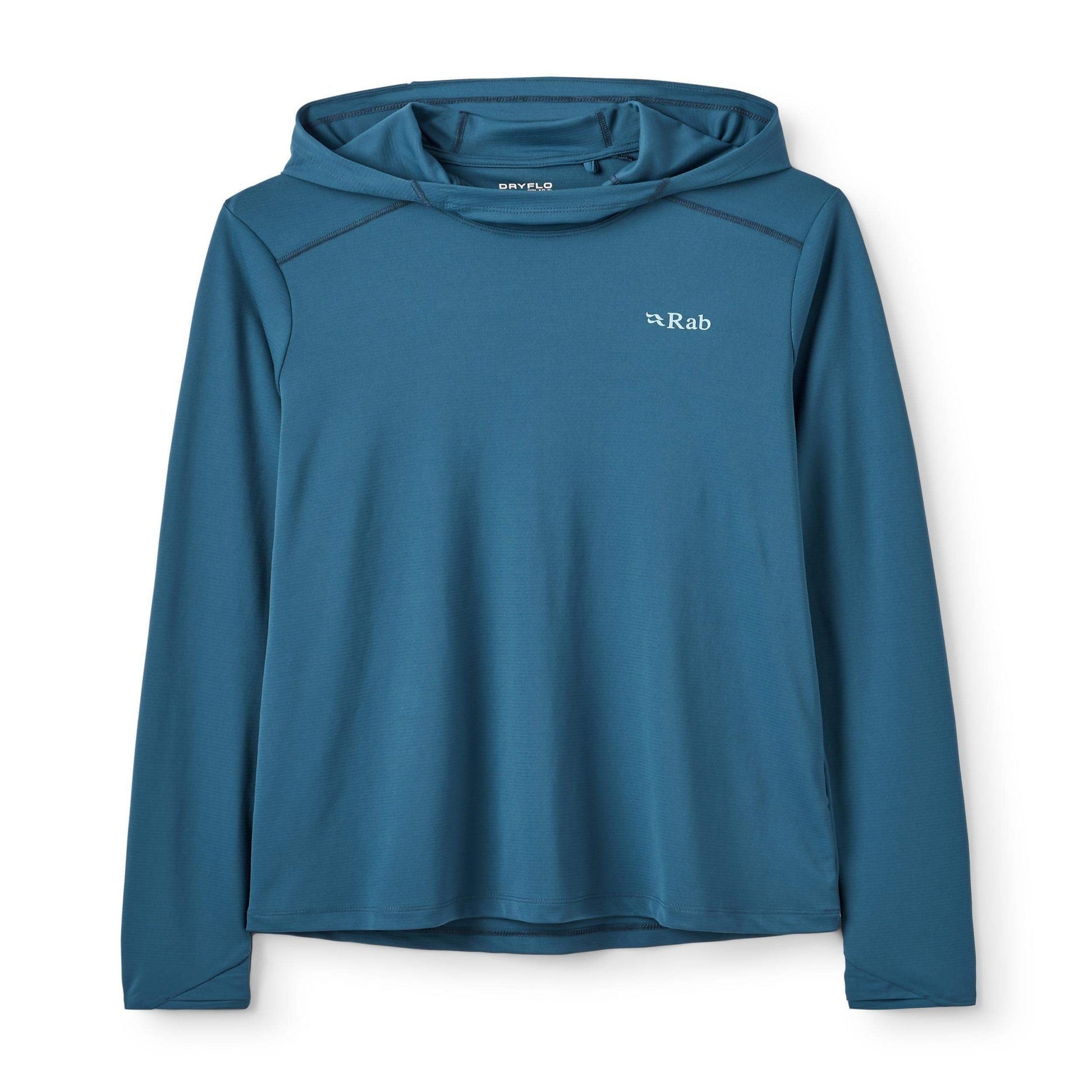 Rab Force Hoody Wmns - Camiseta Técnica Mujer con Capucha Ligera para Montaña - 