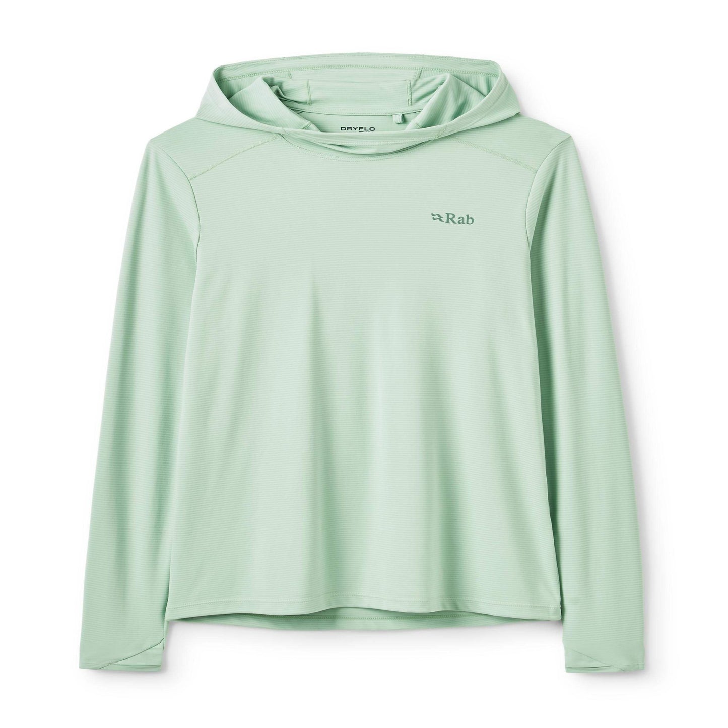 Rab Force Hoody Wmns - Camiseta Técnica Mujer con Capucha Ligera para Montaña - 