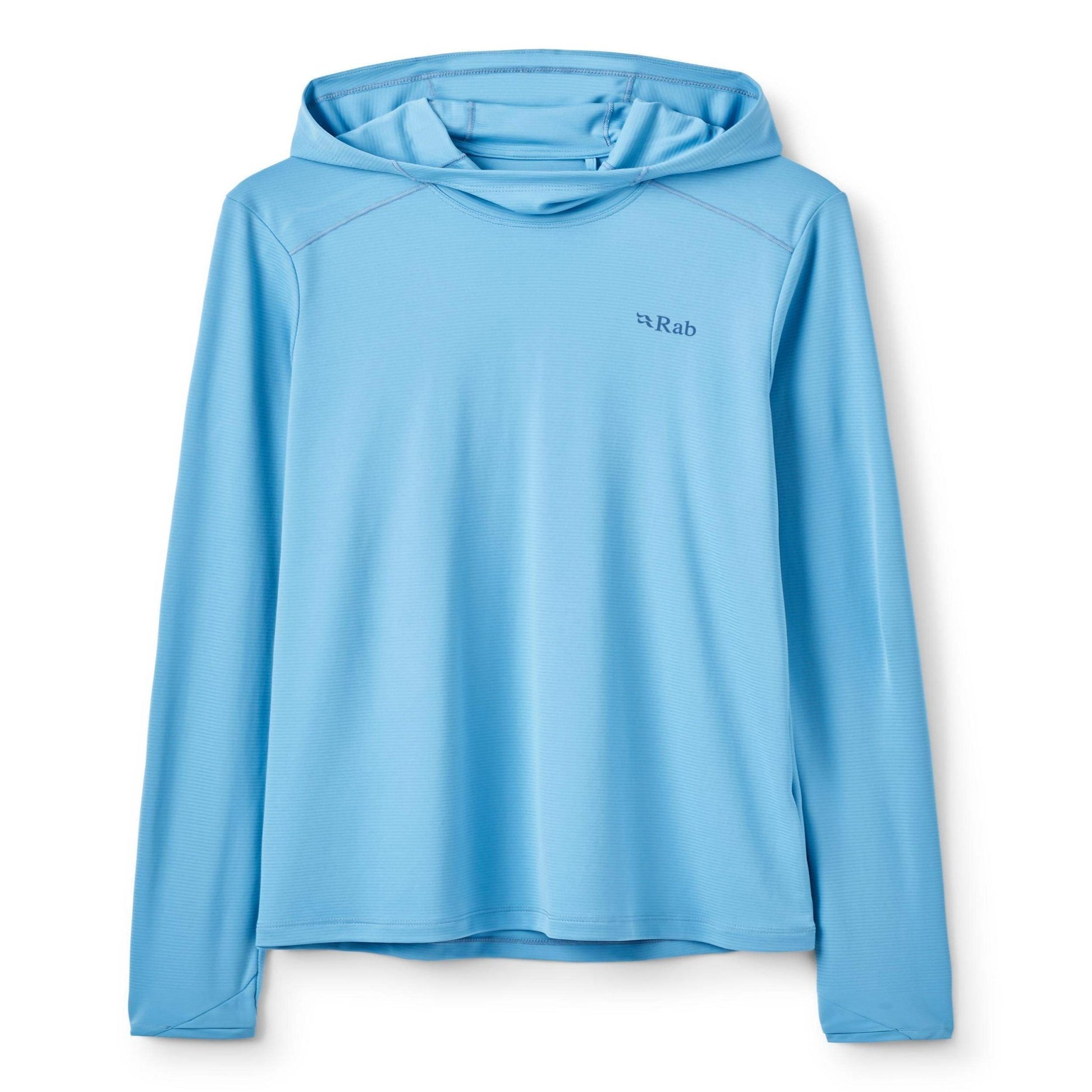 Rab Force Hoody Wmns - Camiseta Técnica Mujer con Capucha Ligera para Montaña - 
