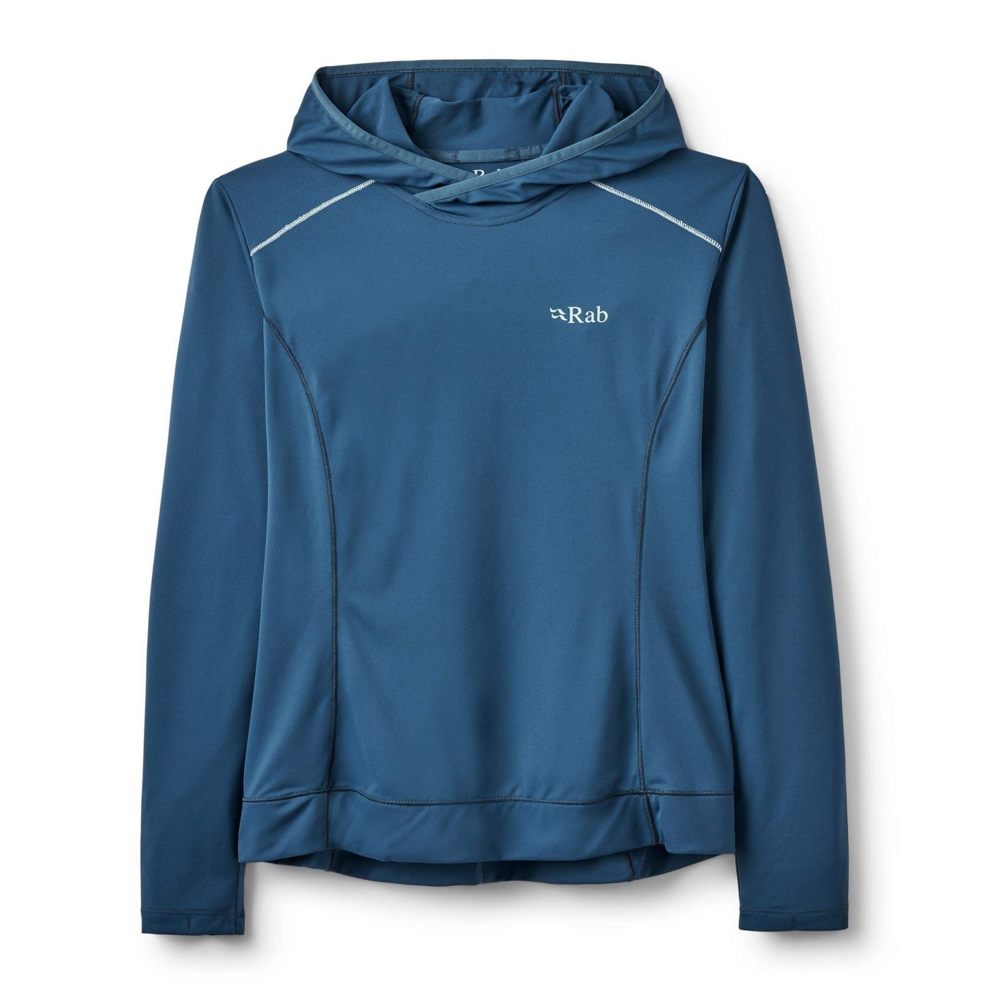 Rab Force Hoody Wmns - Camiseta Técnica Mujer con Capucha Ligera para Montaña - 