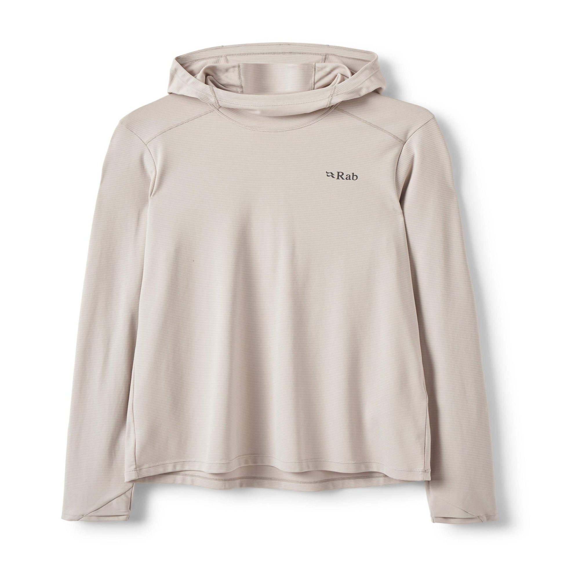 Rab Force Hoody Wmns - Camiseta Técnica Mujer con Capucha Ligera para Montaña - 
