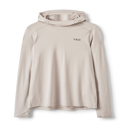 Rab Force Hoody Wmns - Camiseta Técnica Mujer con Capucha Ligera para Montaña - 