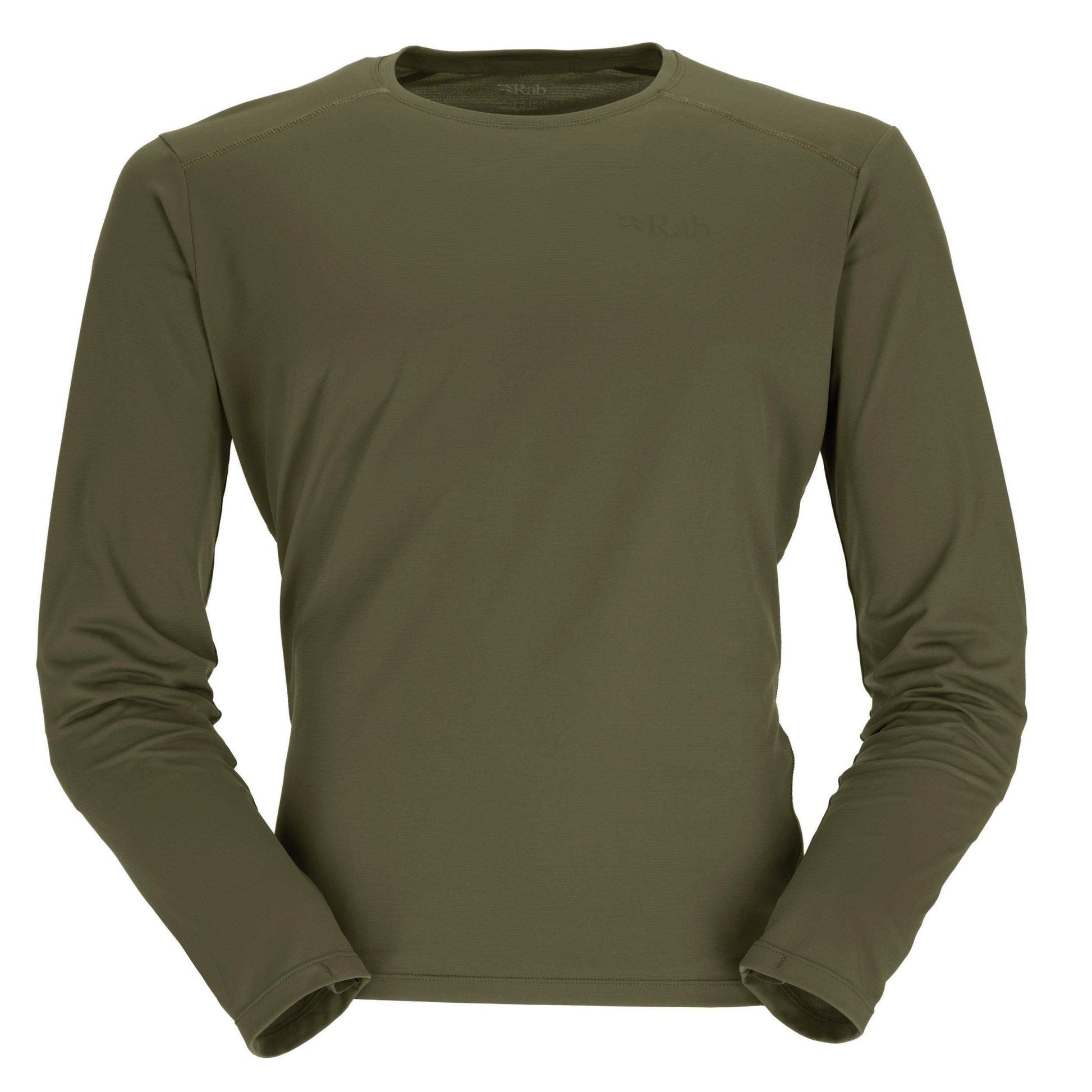 Rab Force LS Tee - Camiseta Técnica Manga Larga Transpirable para Montaña y Trail Running - 