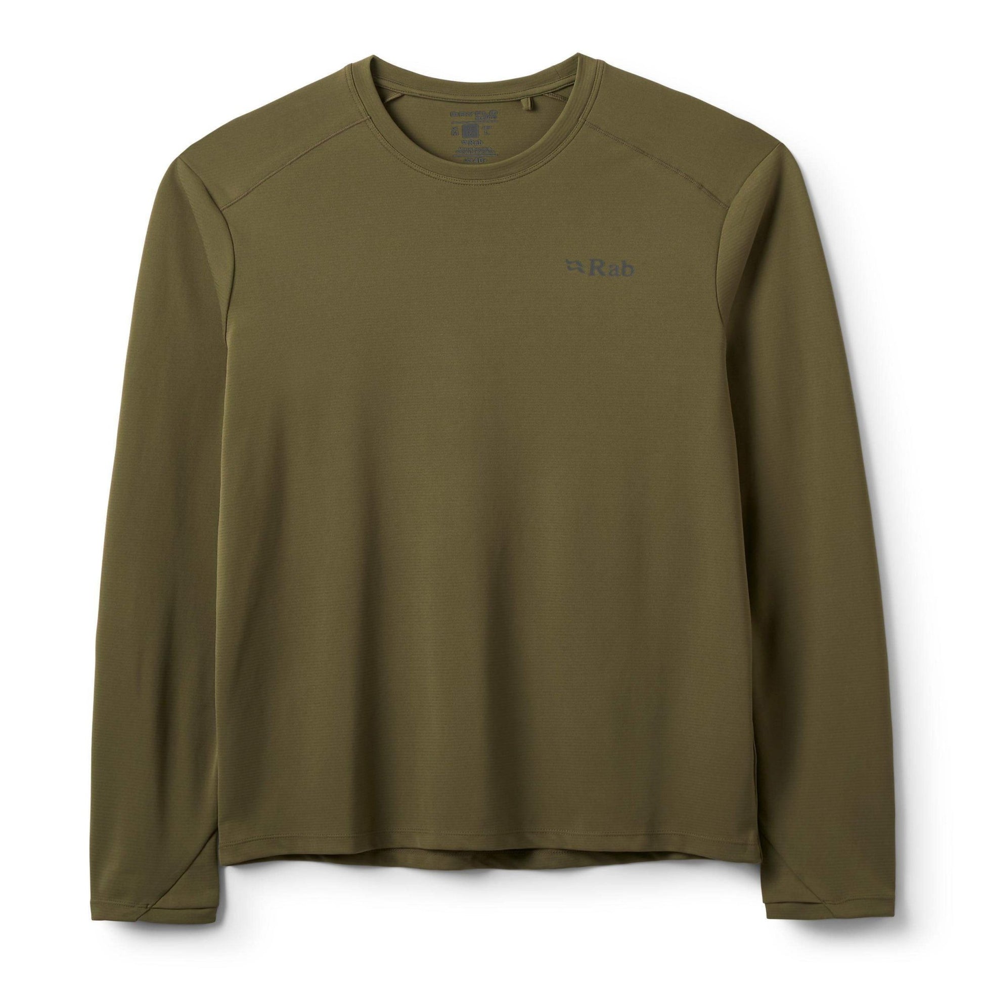 Rab Force LS Tee - Camiseta Técnica Manga Larga Transpirable para Montaña y Trail Running - 