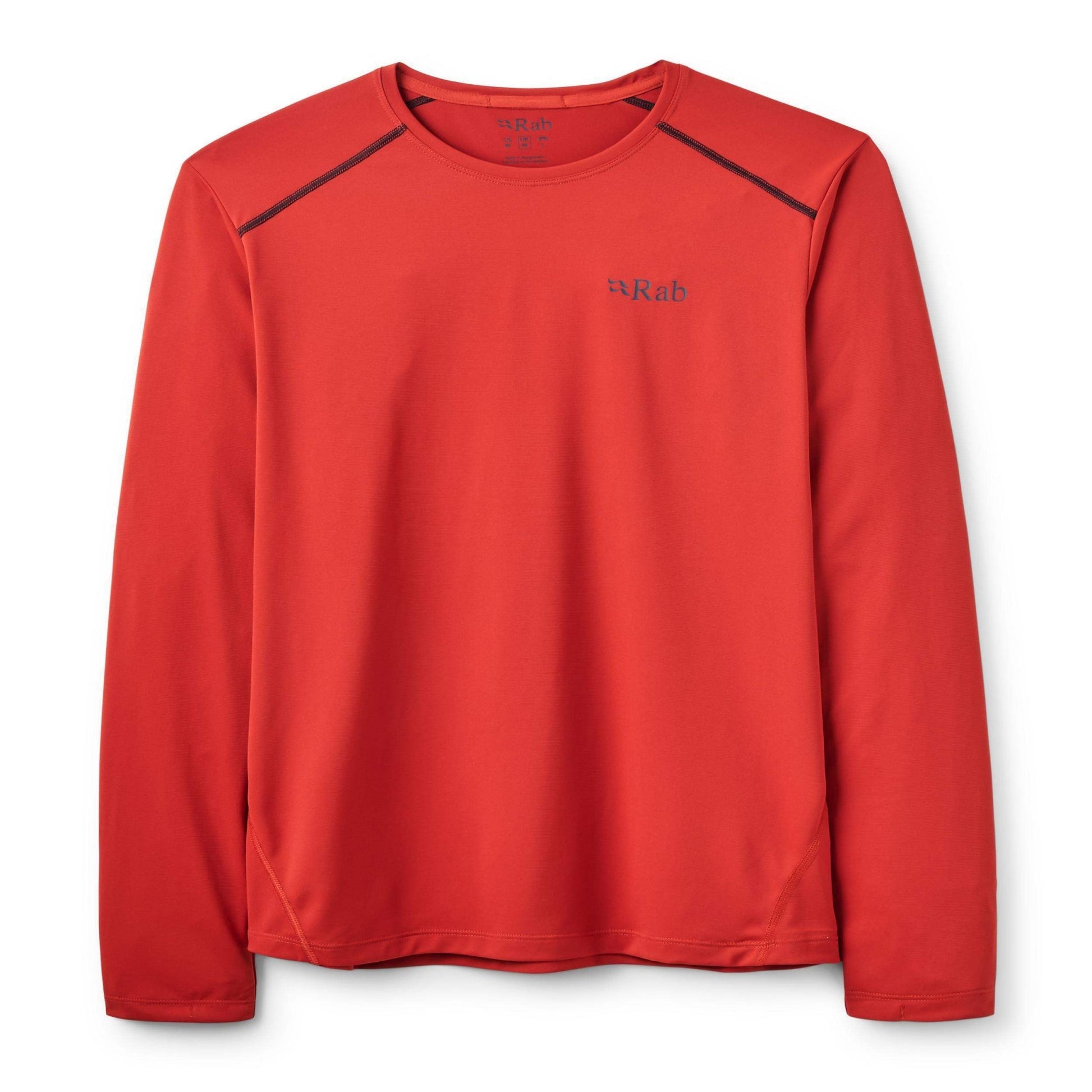 Rab Force LS Tee - Camiseta Técnica Manga Larga Transpirable para Montaña y Trail Running - 