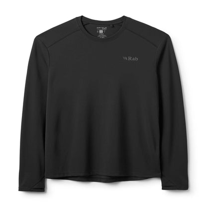 Rab Force LS Tee - Camiseta Técnica Manga Larga Transpirable para Montaña y Trail Running - 