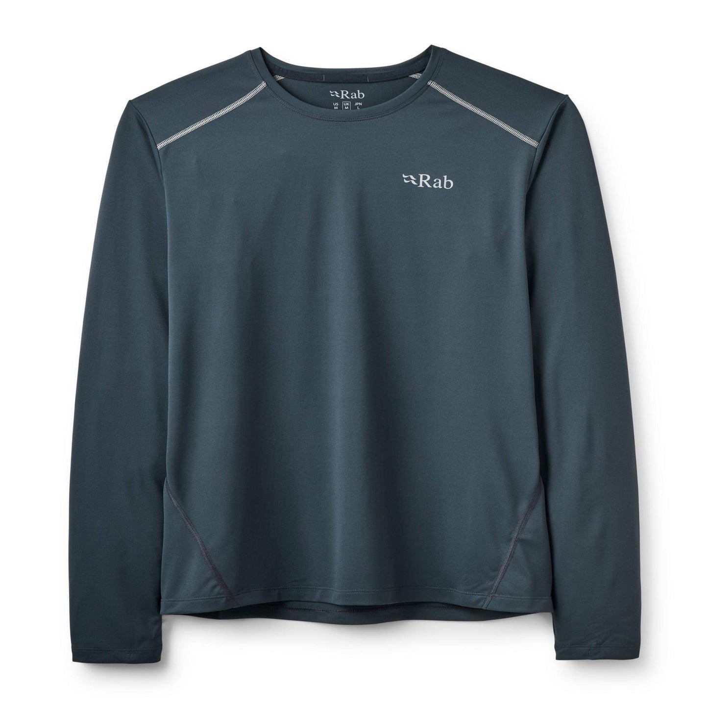 Rab Force LS Tee - Camiseta Técnica Manga Larga Transpirable para Montaña y Trail Running - 